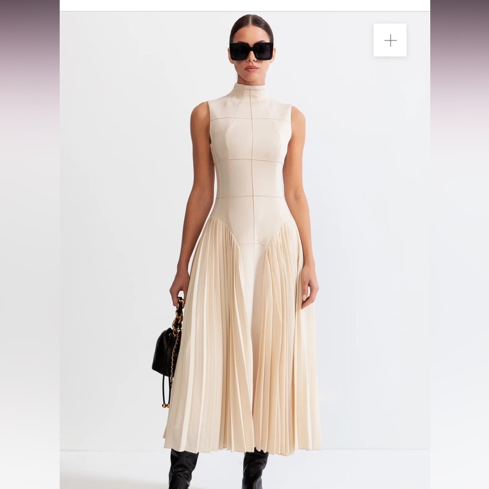 Sleeveless knit midi Sierra Darien Dress